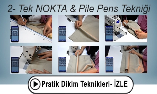 DC e-Usta & Tek Nokta Dikim Teknikleri