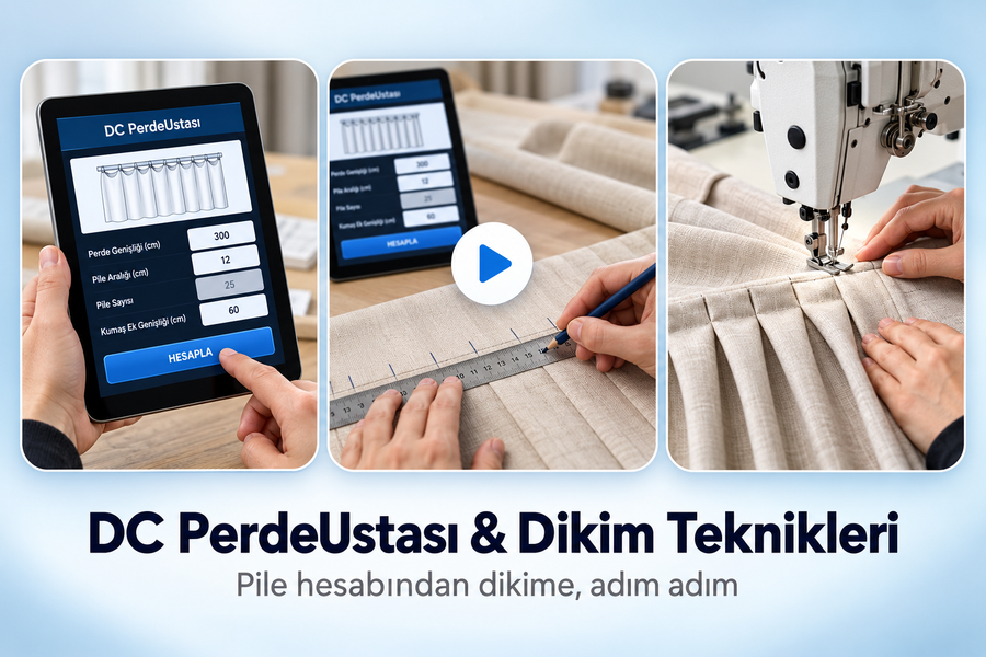 DC PerdeUstası & Dikim Teknikleri