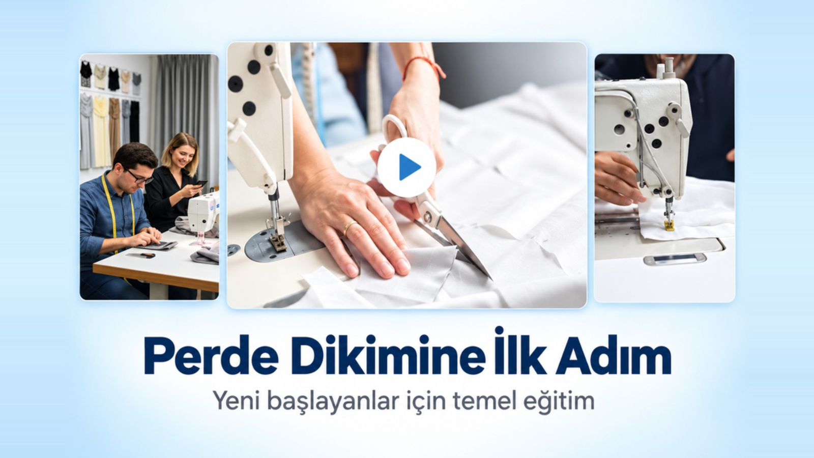 Perde Dikimine İlk Adım
