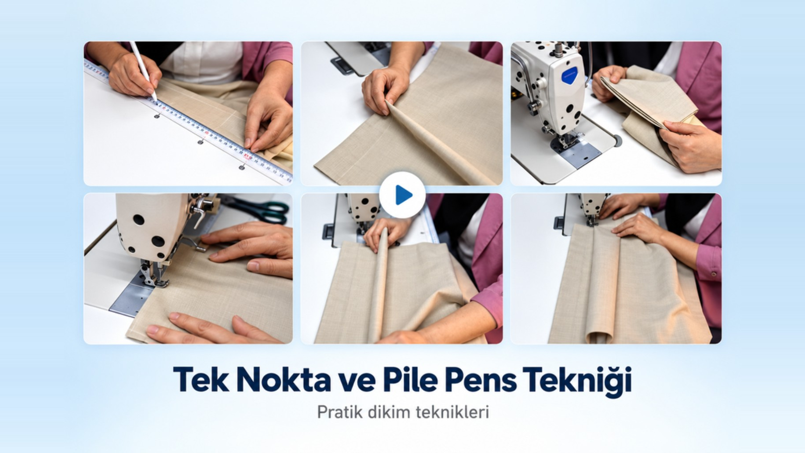 DC e-Usta & Tek Nokta Dikim Teknikleri