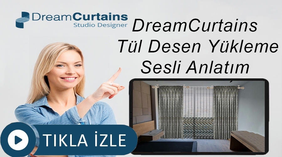 07. Tül Desen Ekleme Videosu (Sesli Anlatım) - İZLEYELİM