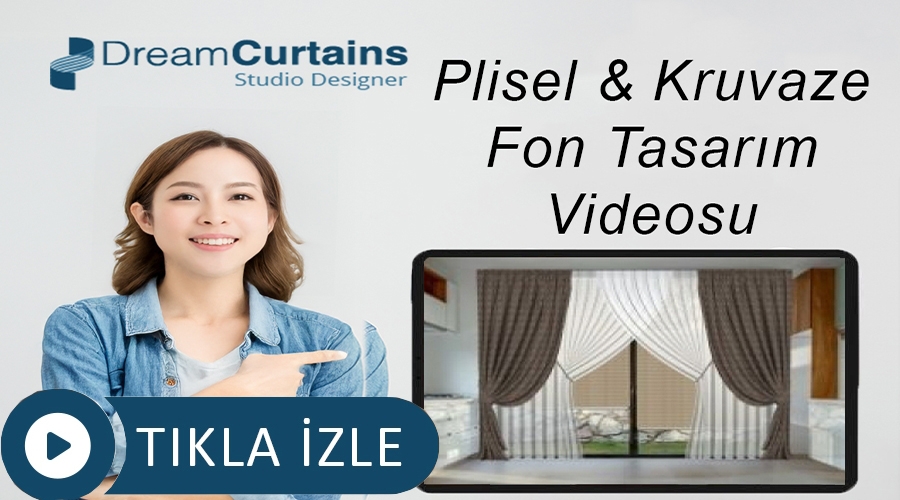 15. DC Studio Designer'ile - Plisel & Kruvaze & Fon Tasarım Videosu - İZLEYELİM